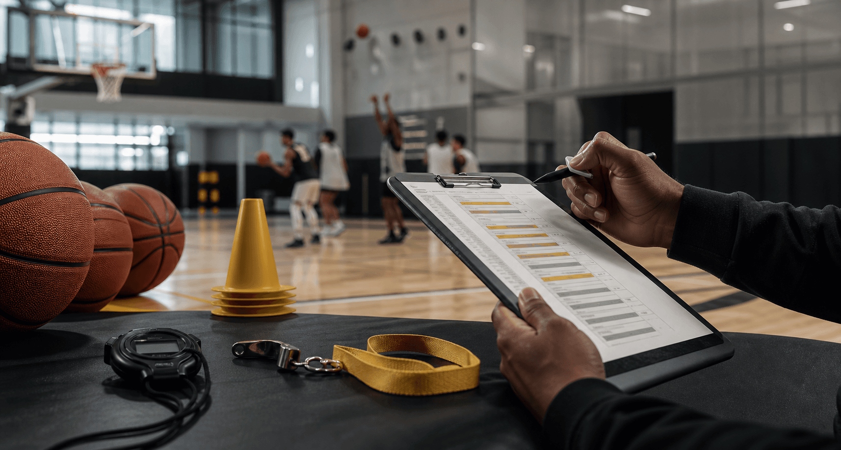 Practice planning dashboard for school sports coaches