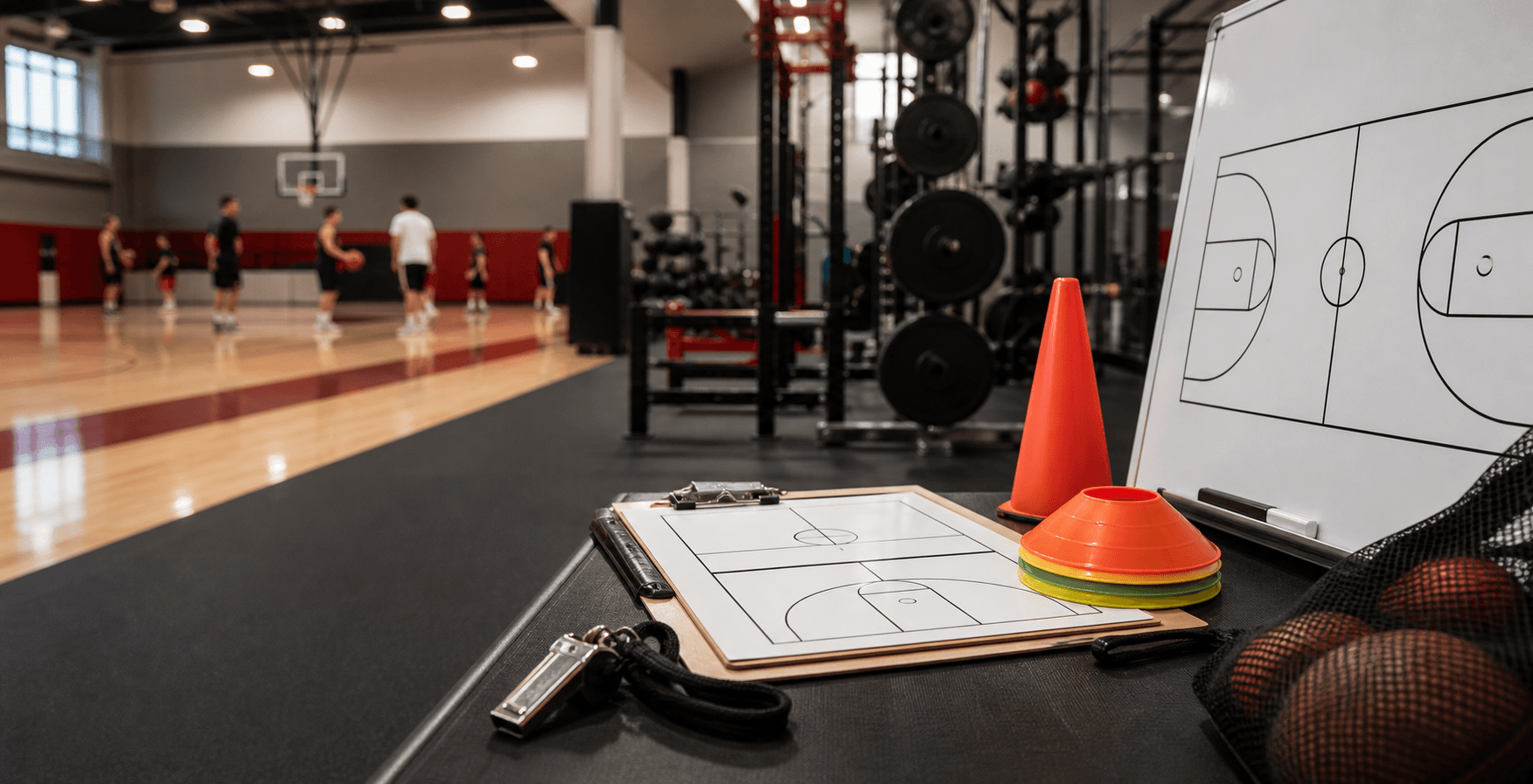 Coach workspace showing connected school sports teaching and training tools